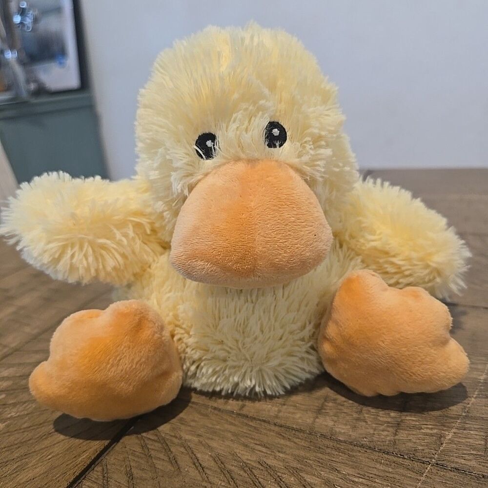 Warmies Microwavable Freezable Lavender Scented Stuffed Animal Duck